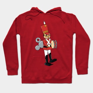 Christmas Toy Solider Drum Player Hoodie